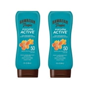 Hawaiian Tropic Everyday Active Island Sport Lotion - SPF 50; 8fl.oz - Pack of 2