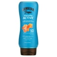 thumbnail image 1 of Hawaiian Tropic, High Performance Sport Sunscreen Lotion, SPF 50, Light Tropical, 8 fl. oz (236 ml), 1 of 2