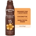 thumbnail interactive-video image 1 of Hawaiian Tropic Protective Tanning Sunscreen, SPF 15, Dry Oil Spray, 6 oz, 1 of 10