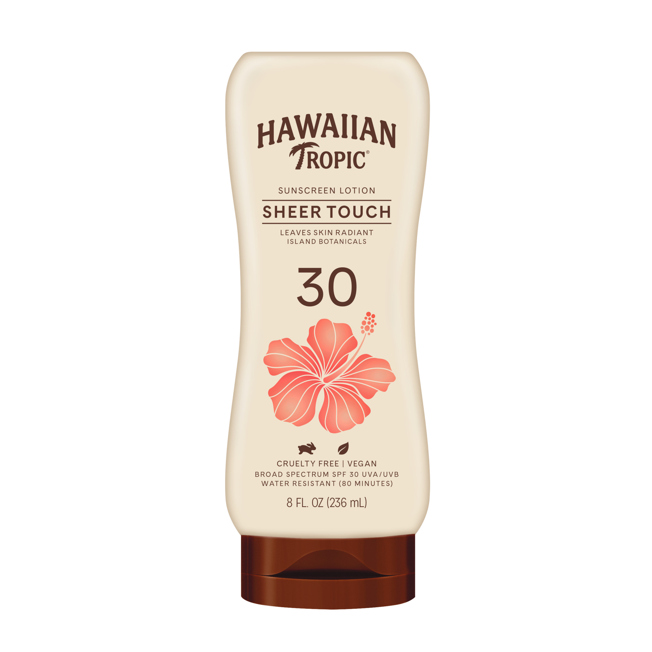 Hawaiian Tropic Sheer Touch Ultra Radiance Lotion Sunscreen SPF 30, 8oz - image 1 of 10