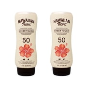 Hawaiian Tropic Sheer Touch Ultra Radiance Lotion Sunscreen SPF 50 8.0 fl oz Pack of 2