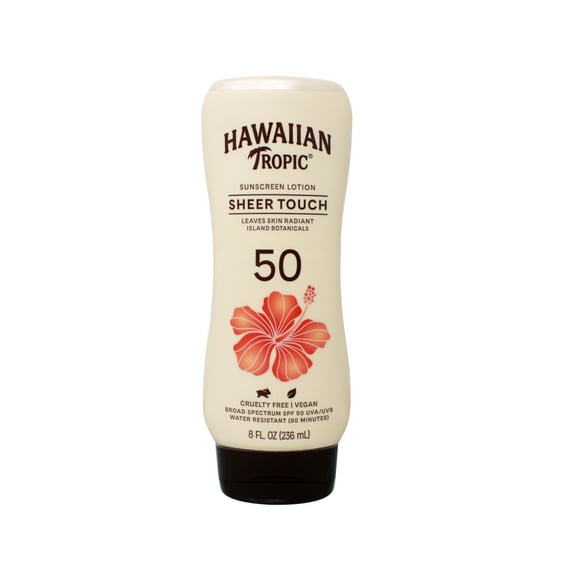 Hawaiian Tropic Sheer Touch Ultra Radiance Lotion Sunscreen SPF 50 8.0 fl oz
