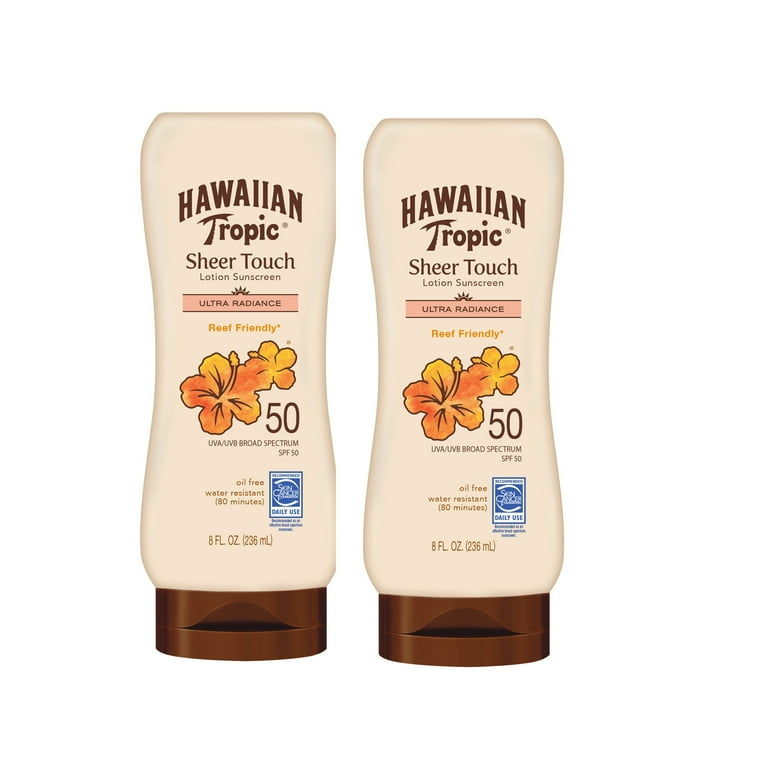 Hawaiian Tropic Sheer Touch Ultra Radiance Lotion Sunscreen