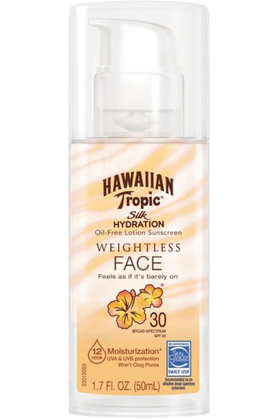 Silk Hydration Face Lotion Sunscreen SPF 30 1.7 oz (Pack of 6)