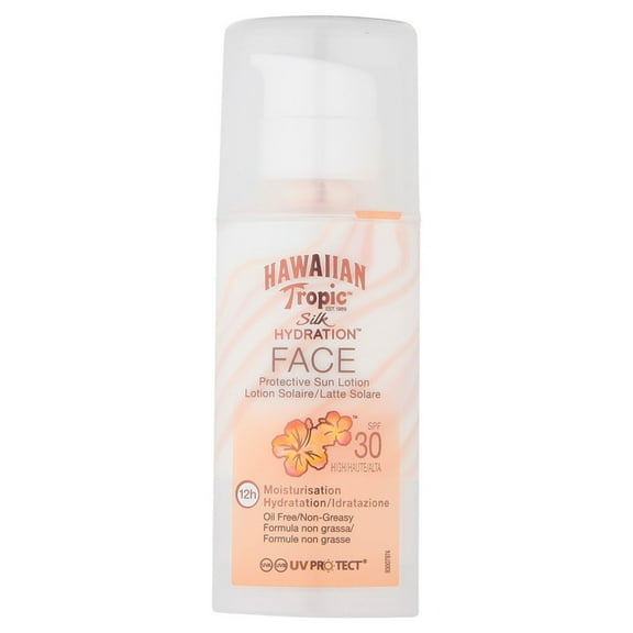 Hawaiian Tropic - Silk Hydration Face Sun Lotion SPF30 (50ml)