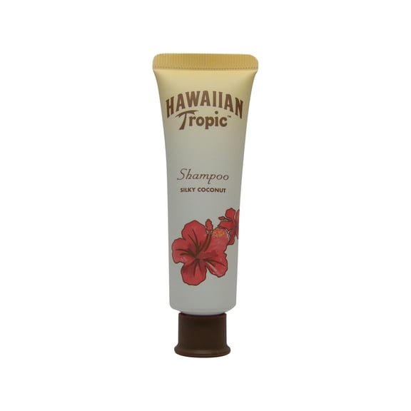 Hawaiian Tropic Silky Coconut Shampoo lot of 6 each 1oz bottles. Total of 6oz