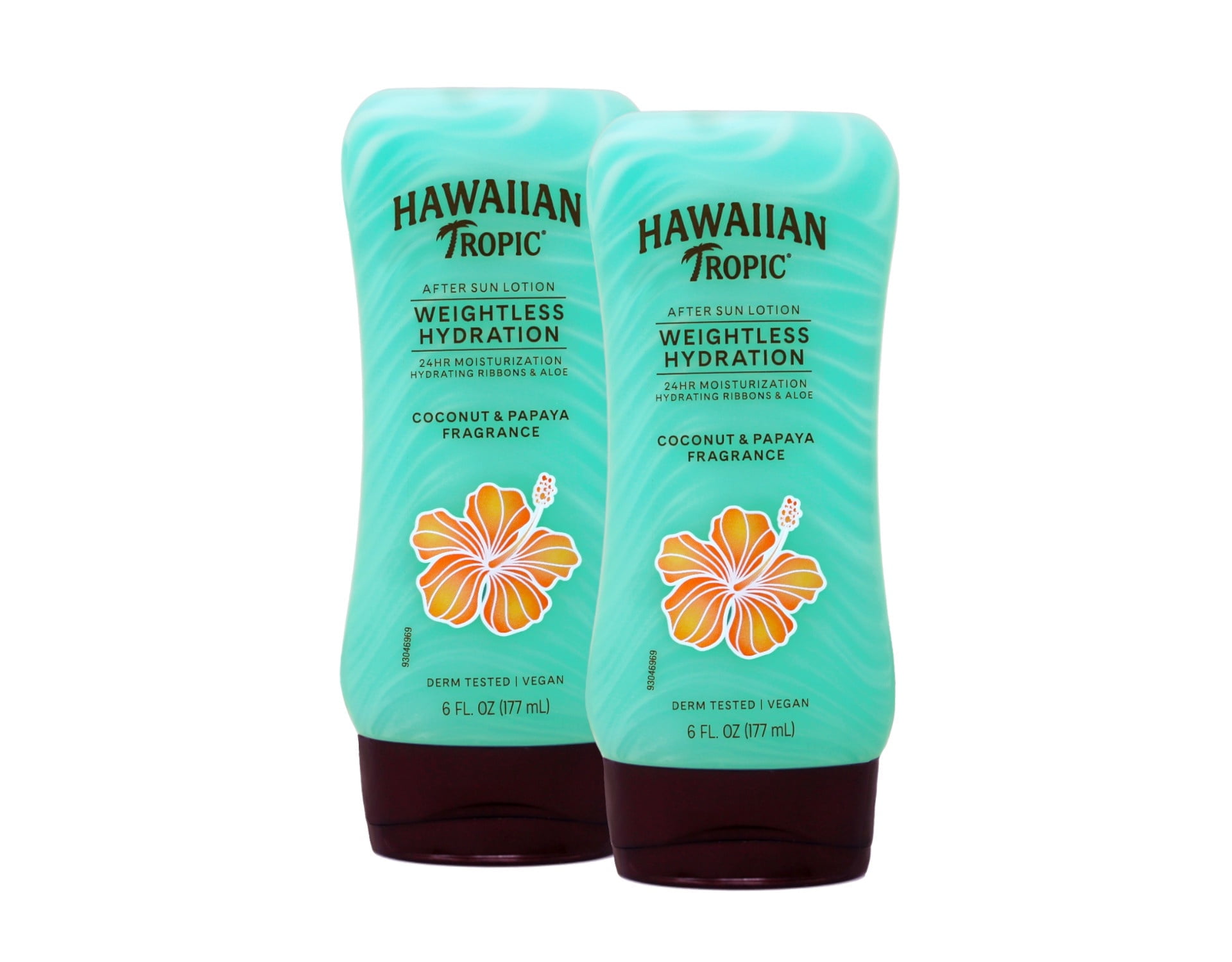 Hawaiian Tropic Weightless Hydration After Sun Lotion 6 Fl Oz (Pack of 2)