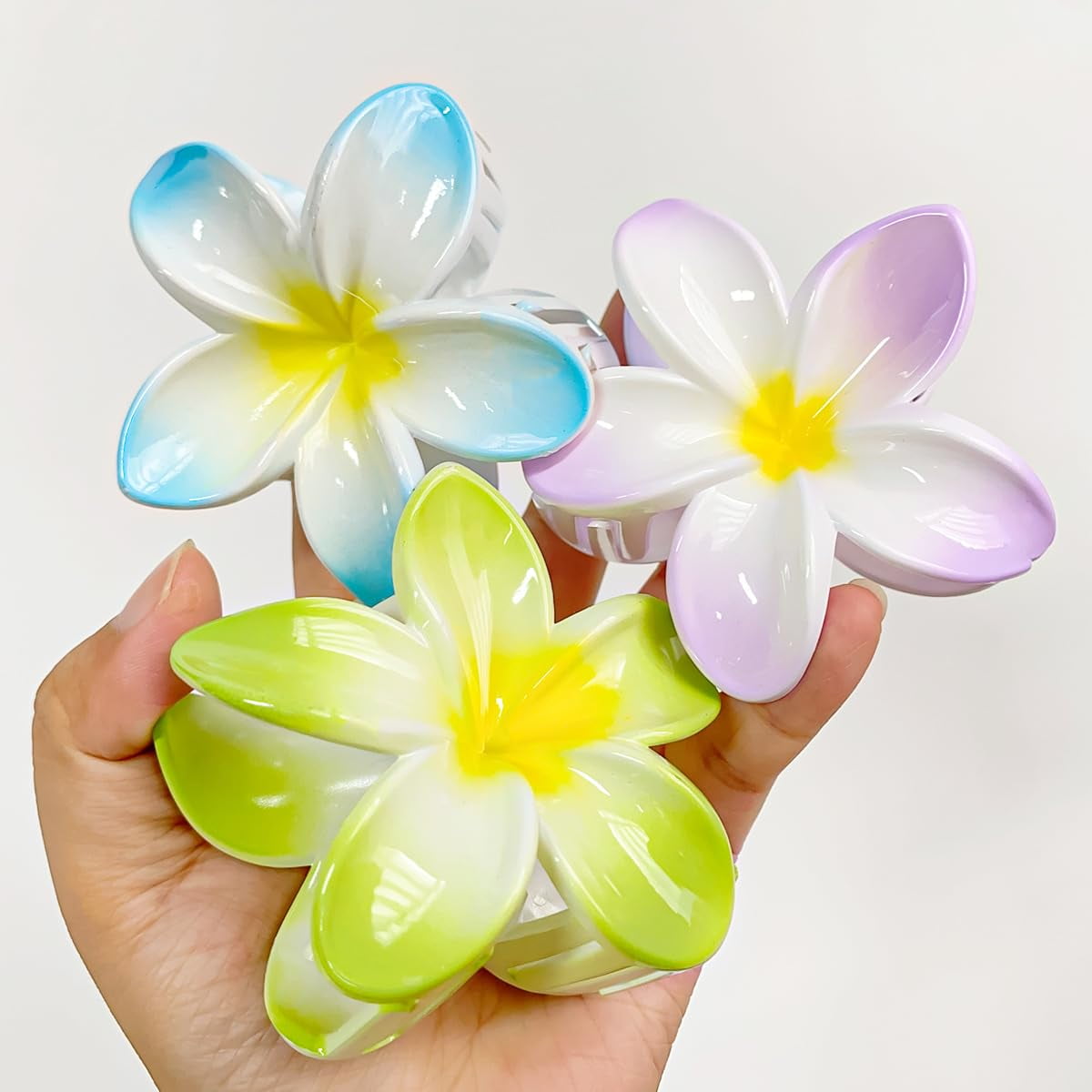 Hawaiian Tropical Flower Hair Clips And Accessories Lily, Bauhinia