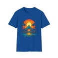 thumbnail image 1 of Hawaiian Volcano Unisex Softstyle TShirt Boho Hippie Chic Festival Inspired, 1 of 3