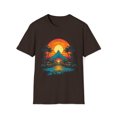 thumbnail image 1 of Hawaiian Volcano Unisex Softstyle TShirt Boho Hippie Chic Festival Inspired, 1 of 3