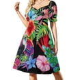 thumbnail image 1 of Hawaiian beauty Sleeveless Dress festival outfit women, 1 of 6