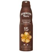 Hawaiin Tropic Dry Oil Protective Tanning Sunscreen Spray - SPF 15 - 6 oz Packaging May Vary