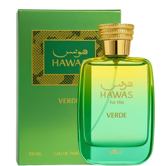 Rasasi Men's Hawas Verde EDP Spray 3.38 oz Fragrances 614514464502