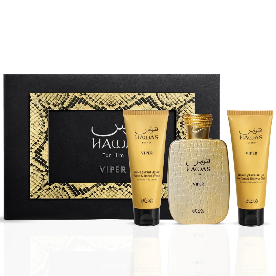 Hawas Viper 3-Piece Perfume Gift Set by Rasasi - Walmart.com