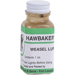 Hawbaker's Weasel Lure 1 oz. One of the Best Weasel Lures