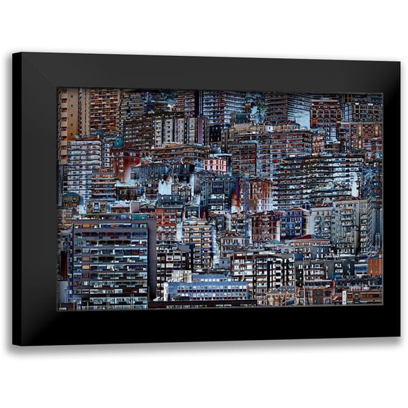 Hawerkamp, Hans-Wolfgang 14x11 Black Modern Framed Museum Art Print Titled - Metropolis