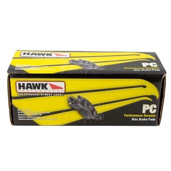 Hawk 15-17 Ford Mustang Performance Ceramic Rear Brake Pads - HB803Z.639 Fits select: 2015-2018 FORD MUSTANG GT