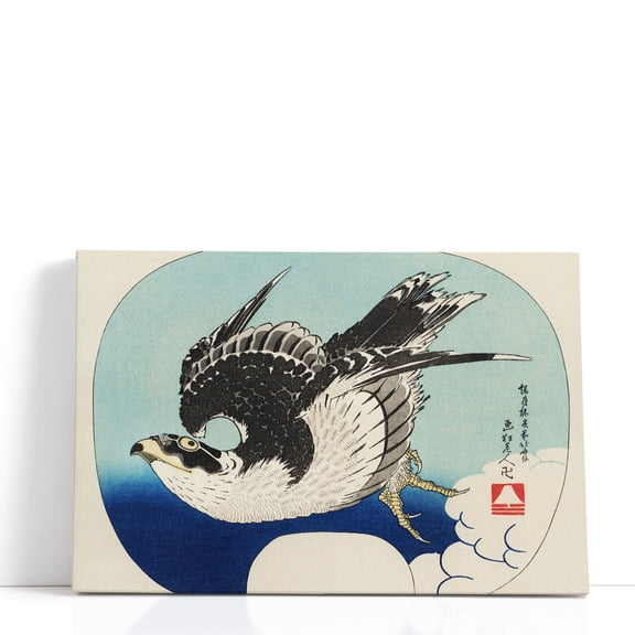 Hawk, 1849 - Wrapped Canvas Print Wall Art | 18" W x 12" H