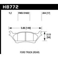 thumbnail image 1 of Hawk 2012-2016 Ford F-150 / Full-Size Trucks and SUV - LTS Street Brake Pads, 1 of 4