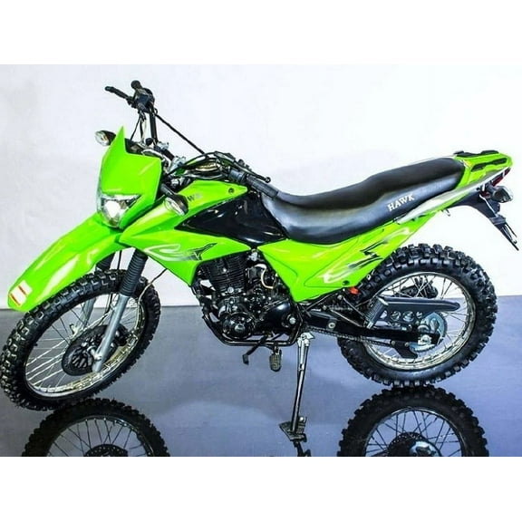RPS Hawk 250 Enduro Gasoline 229cc Dirt Bike, Green