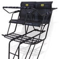 thumbnail image 1 of Hawk Big Denali 2 Man Climbing Tree Stand, 18 Foot Deer Hunting Ladderstand, 1 of 12