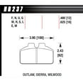 thumbnail image 1 of Hawk Brake DL Bridgebolt-Black, 1 of 5