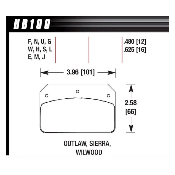 Hawk Brake Dynalite DTC-30