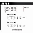 thumbnail image 1 of Hawk Brake Full Size GM-Black, 1 of 5