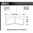 thumbnail image 1 of Hawk Brake SL Bridgebolt Black, 1 of 4