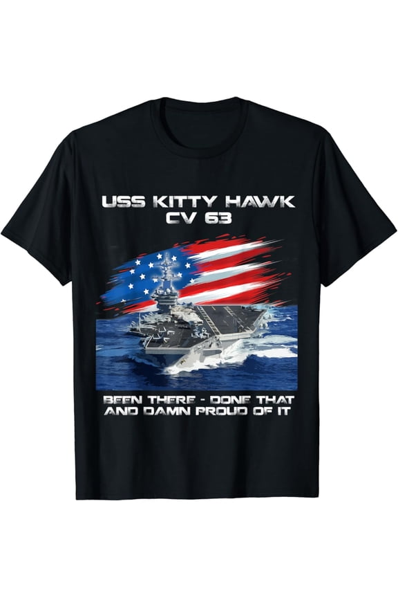 Hawk CV 63 USA Flag T-Shirt