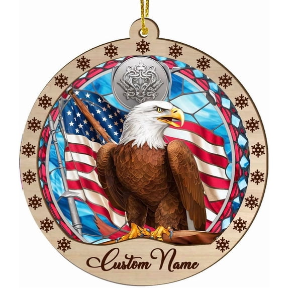 Hawk Christmas Ornament, Jocidea Hawk Ornaments for Christmas Tree, Hawk Decor, Hawk Gifts, Bird Lovers Gift Ideas, Christmas Bird Ornaments sGXToW (Hawk-s111)