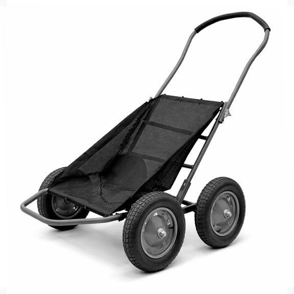 Hawk Crawler Multi-Use Folding Cart, Hunting Cart w/ 500lb Capacity, Black