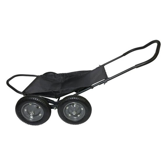 Hawk Crawler Multi-Use Folding Cart, Hunting Cart w/ 500lb Capacity, Black