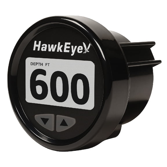 Hawkeye DT3BX-TM Depthtrax Edge In-dash Depth Finder - Hd Color Display - 600' Max Depth - Tm Transducer