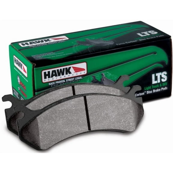 Hawk Fit 19-20 Ram 1500 Rear LTS Street Rear Brake Pads Fits select: 2019 RAM 1500 LARAMIE, 2020 RAM 1500 BIG HORN/LONE STAR