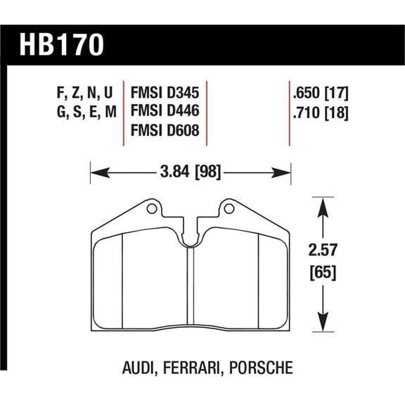 Hawk HPS Street Brake Pads