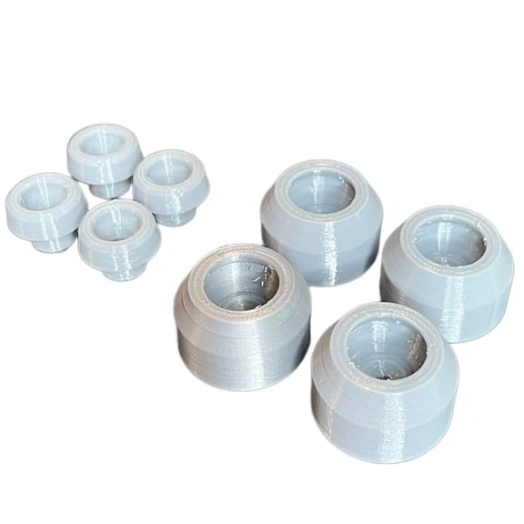 Hawk Helium Buttons & Suction Cups (4 Pack) - Very Durable!