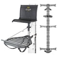 thumbnail image 1 of Hawk Helium Kickback Hang On Tree Stand and Set of 3 Climbing Sticks, 1 of 11
