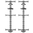 thumbnail image 1 of Hawk Helium Portable Climbing Sticks w/Fold-up Steps for Treestand, 6 Pack, 1 of 10