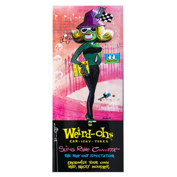 Hawk Weird ohs Model Kits Sling Rave Curvete Retro 1960s Style models