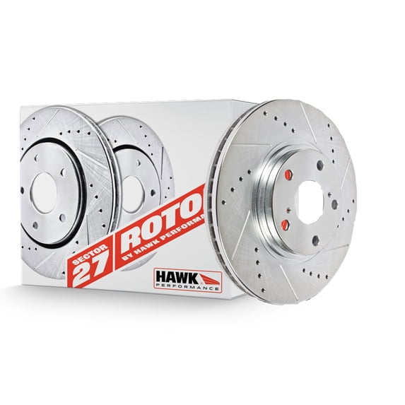 Hawk Performance HR4719 Sector 27 Rotor Fits 94-96 900 Fits select: 1994-1996 SAAB 900