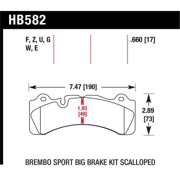 Hawk HPS Street Brake Pads