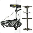 thumbnail image 1 of Hawk Ranger Traction 3-Pack Climbing Sticks with Treestand and Body Harness, 1 of 8