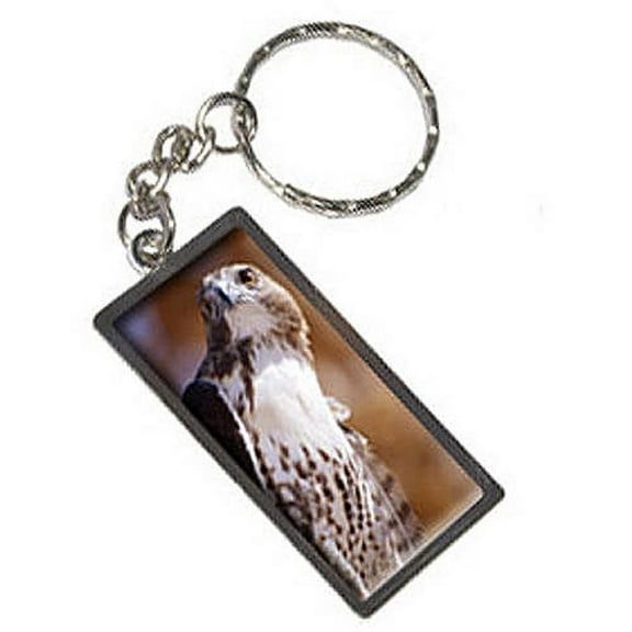 Hawk Raptor Keychain Key Chain Ring