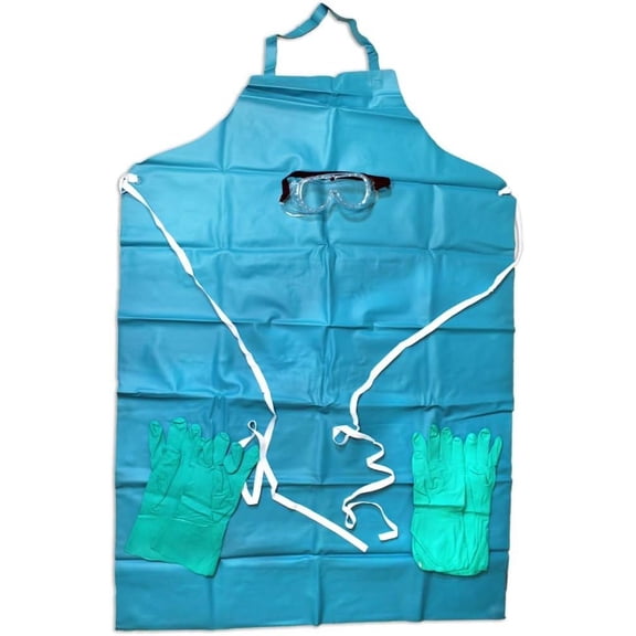 Hawk Special Cleaning Kit With Goggles, Apron And Gloves