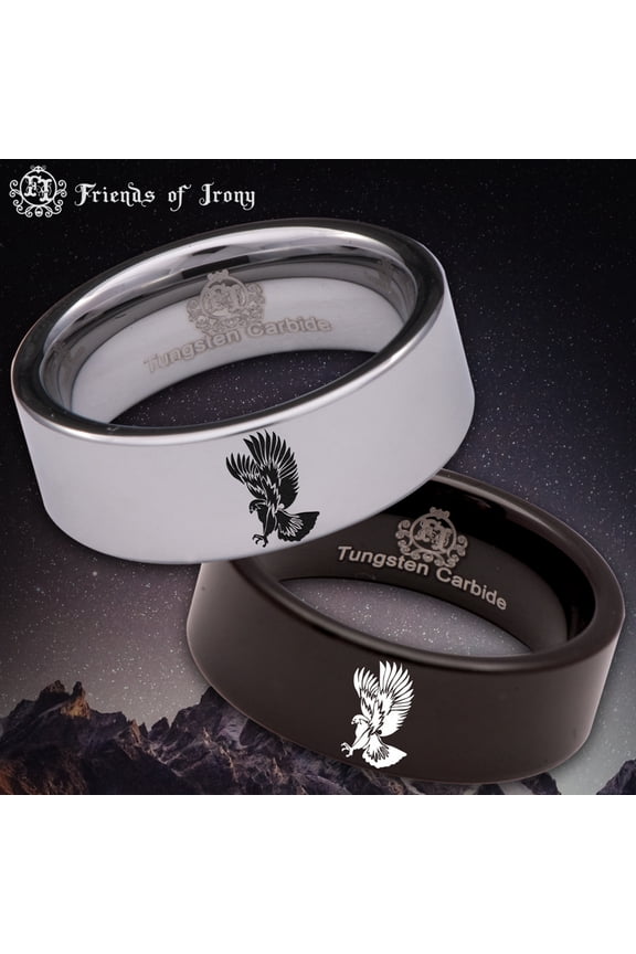 Hawk Tungsten Carbide Ring