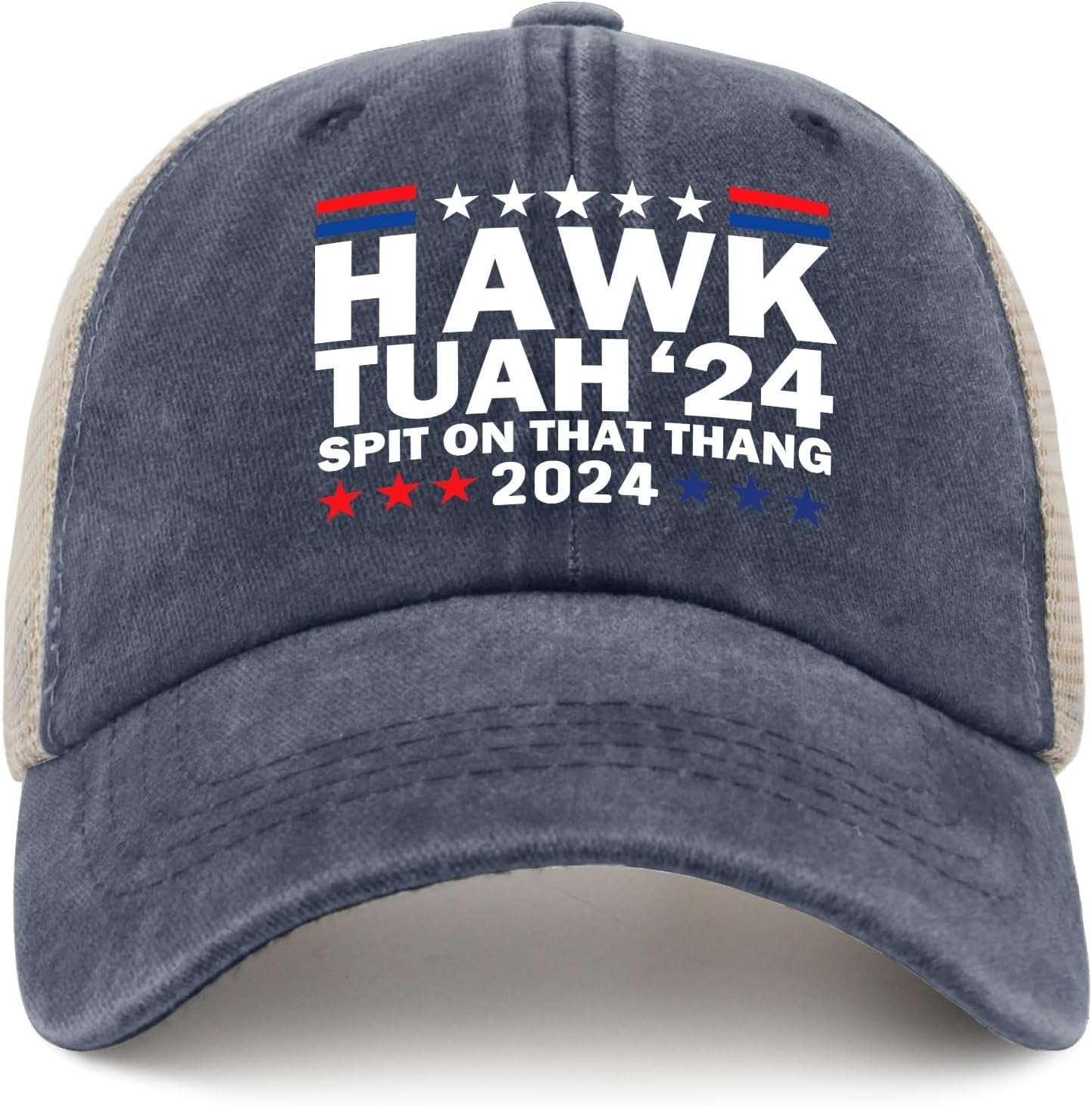 Hawk Tush Hat HAWK TUAH 24 SPIT ON That THANG Trucker Hat Women Funny ...