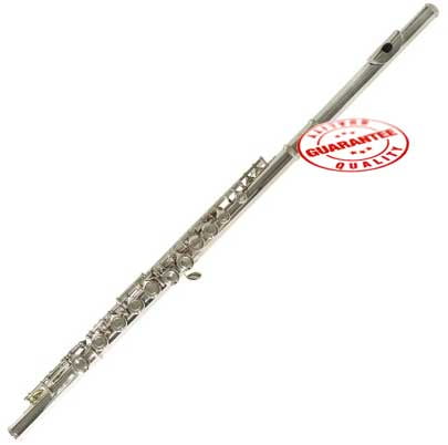Hawk WD-F111 Closed Holed Student Flute with Case, Nickel Plated