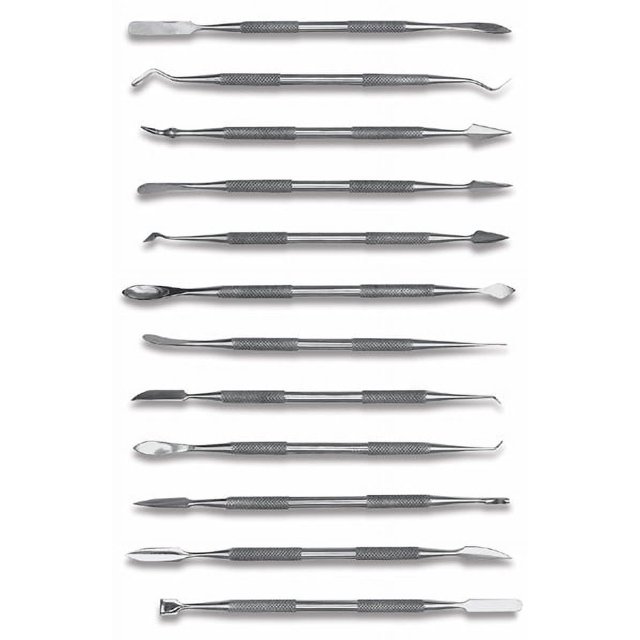 Hawk Wax and Plaster Carving Tools Set of 12