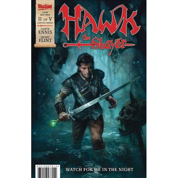 Hawk the Slayer #2 VF ; Rebellion Comic Book